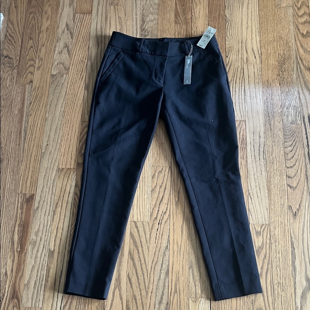 Loft Black Cropped Black Pants